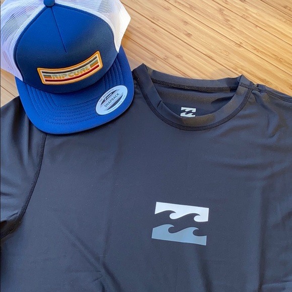 🔷🔹 BILLABONG ALL DAY WAVE RASH GUARD 🔹🔷 - Picture 2 of 9